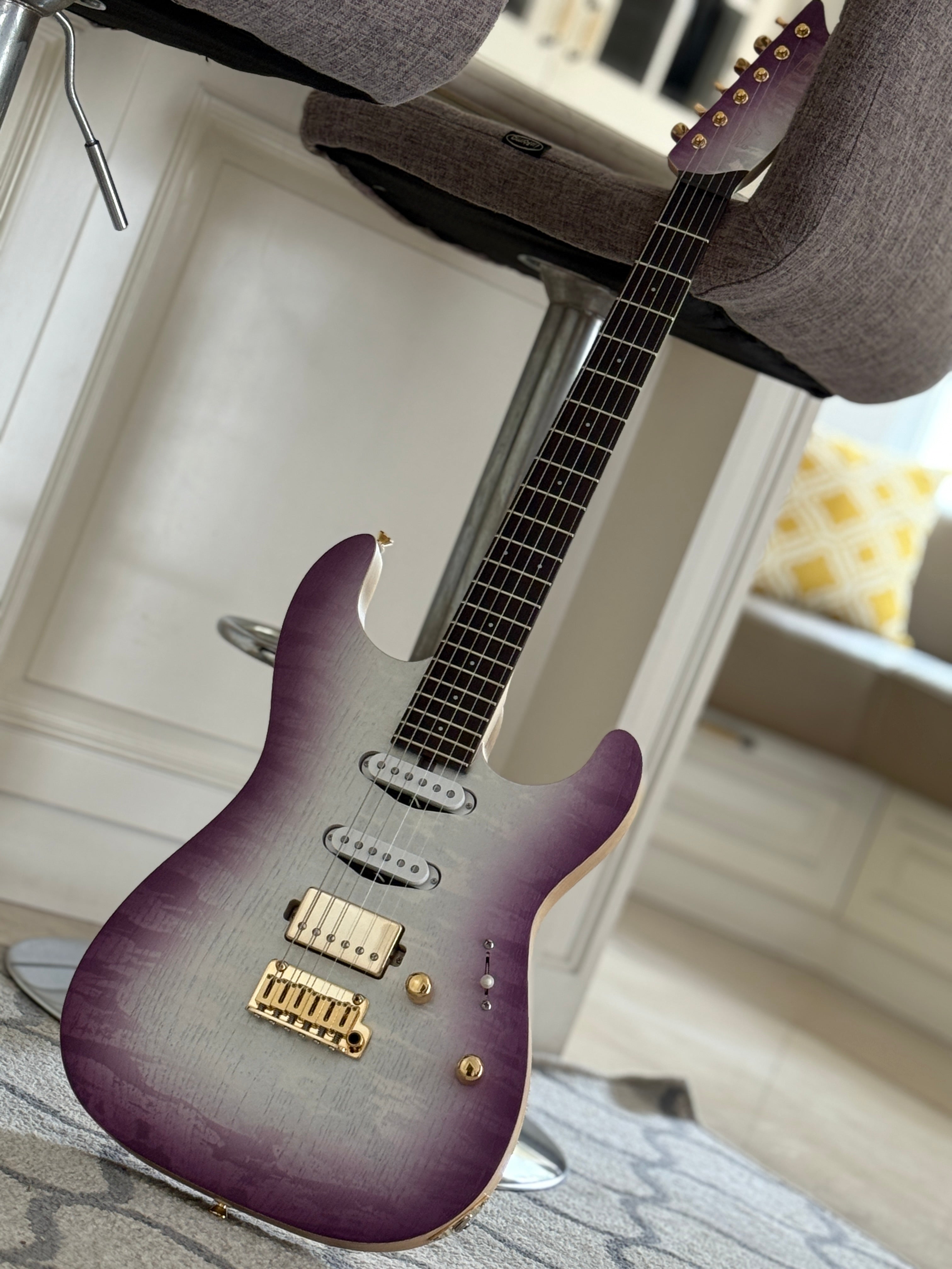 Saito S-622 SSH with Rosewood and Gold Hardware in Kunzite 253031