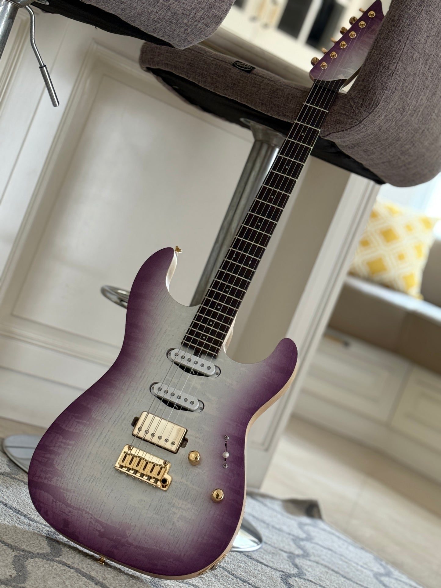 Saito S-622 SSH with Rosewood and Gold Hardware in Kunzite 253031