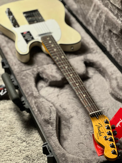 Fender American Ultra Telecaster with Rosewood FB in Arctic Pearl