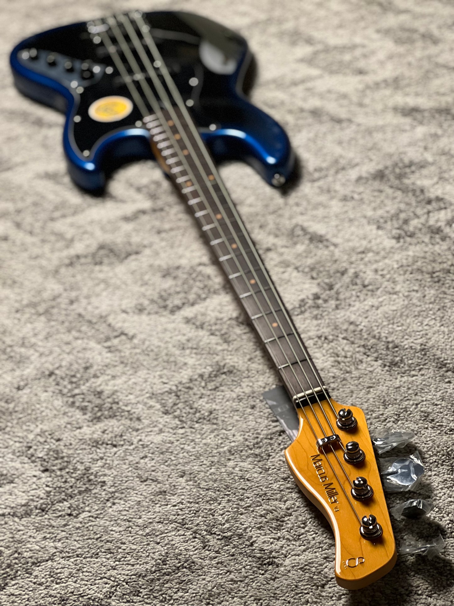 Sire Marcus Miller V3-4 New Gen Electric Bass Guitar in Midnight Blueburst