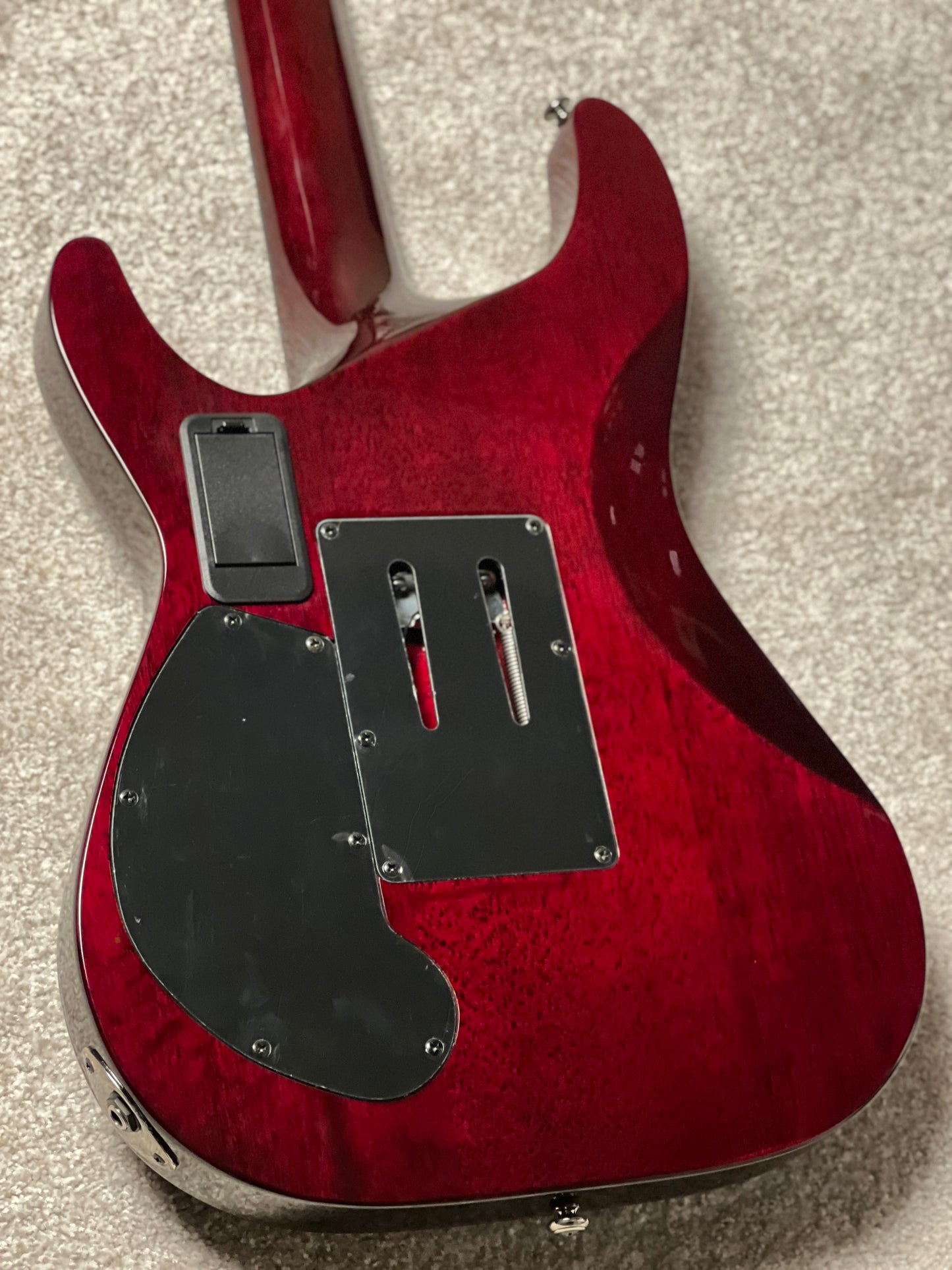 Schecter Hellraiser C-1 FR S Passive with Sustainiac - Black Cherry W18032372