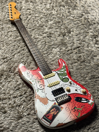 Dhatarattha Classic DST HSS 1967 "Monterey" with Rosewood FB and Nitrocellulose Lacquer Relic