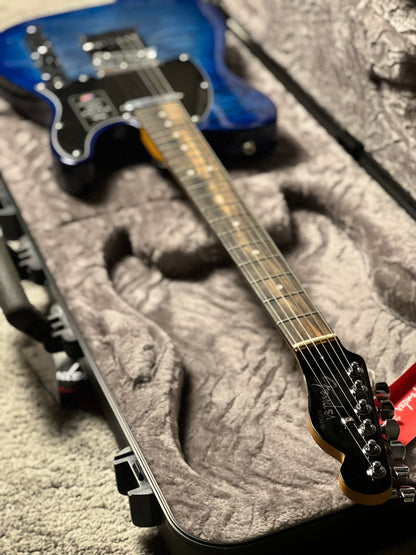 Fender American Ultra Limited Edition Telecaster with Ebony FB In Denim Burst US21016301