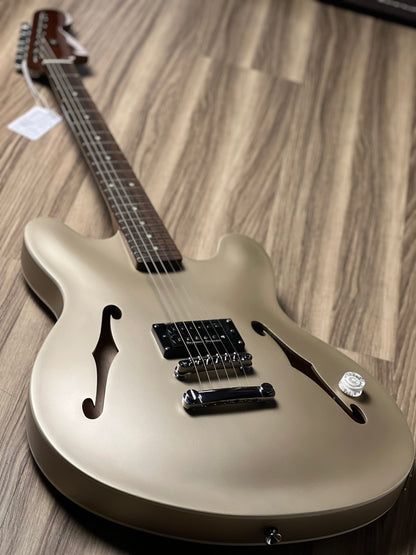 Fender Tom DeLonge Starcaster with Rosewood FB In Shoreline Gold