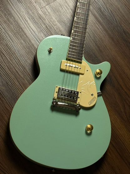 Gretsch G2215-P90 Streamliner Junior Jet Club with Laurel FB in Mint Metallic (USED)