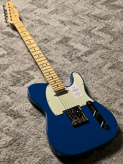 Fender Japan Hybrid II Telecaster with Maple FB in Forest Blue JD24025583