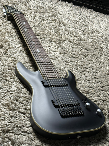 Schecter Damien Platinum 9 SBK in Satin Black W23090772