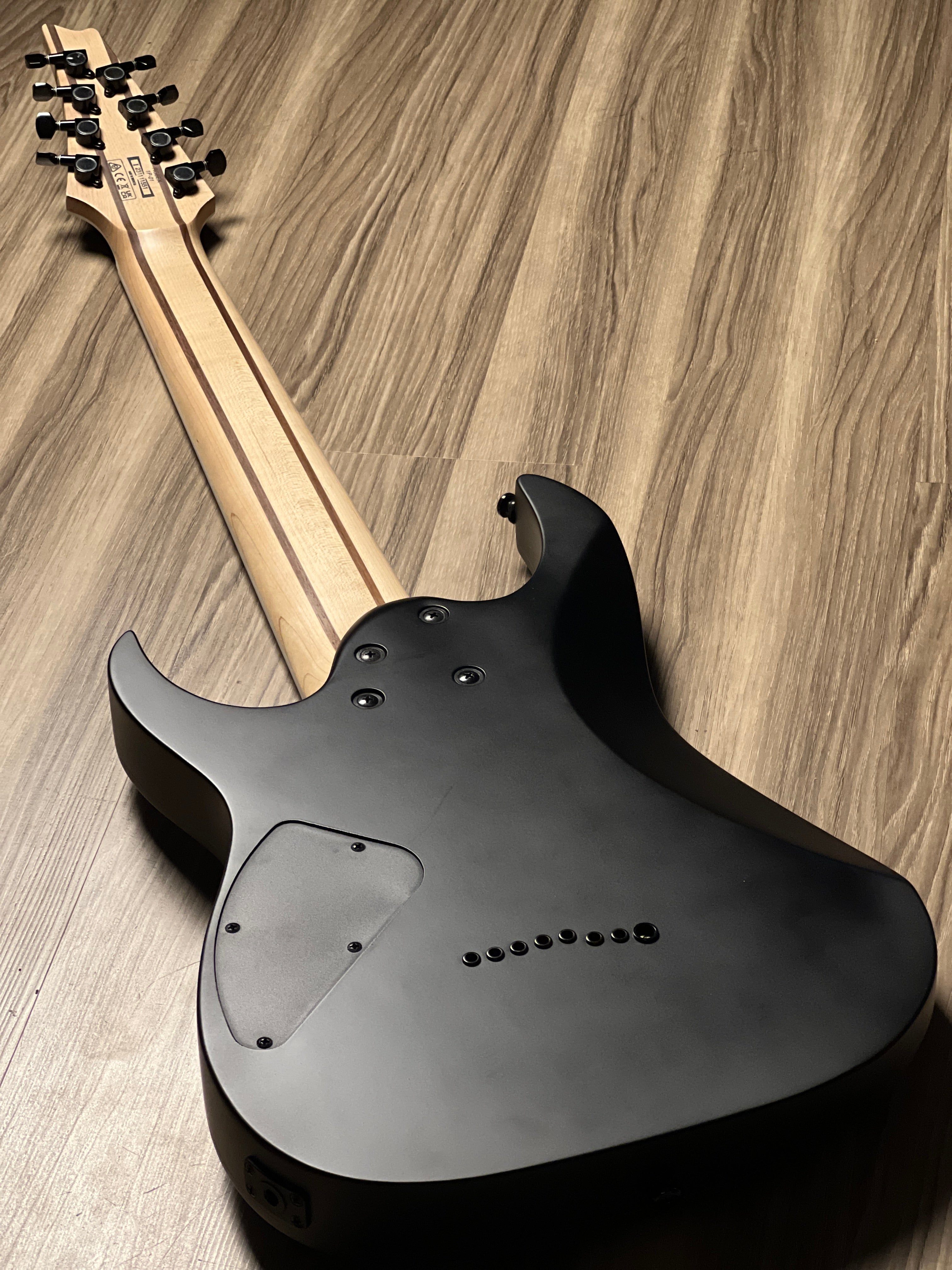 Ibanez RG8EX-BKF 8-String in Black Flat – nafiriguitar.com