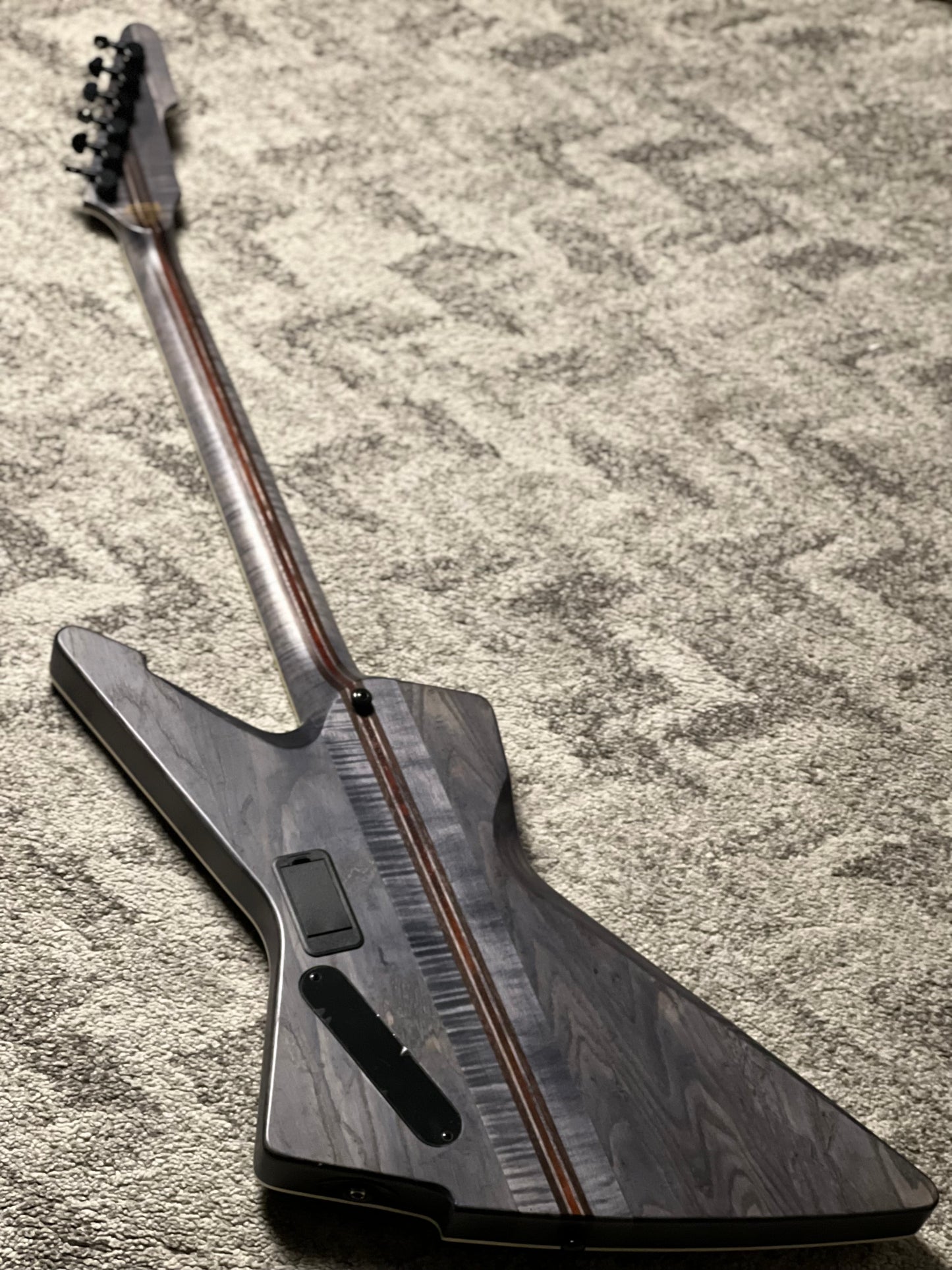 Schecter E-1 SLS Evil Twin in Satin Black W26010887