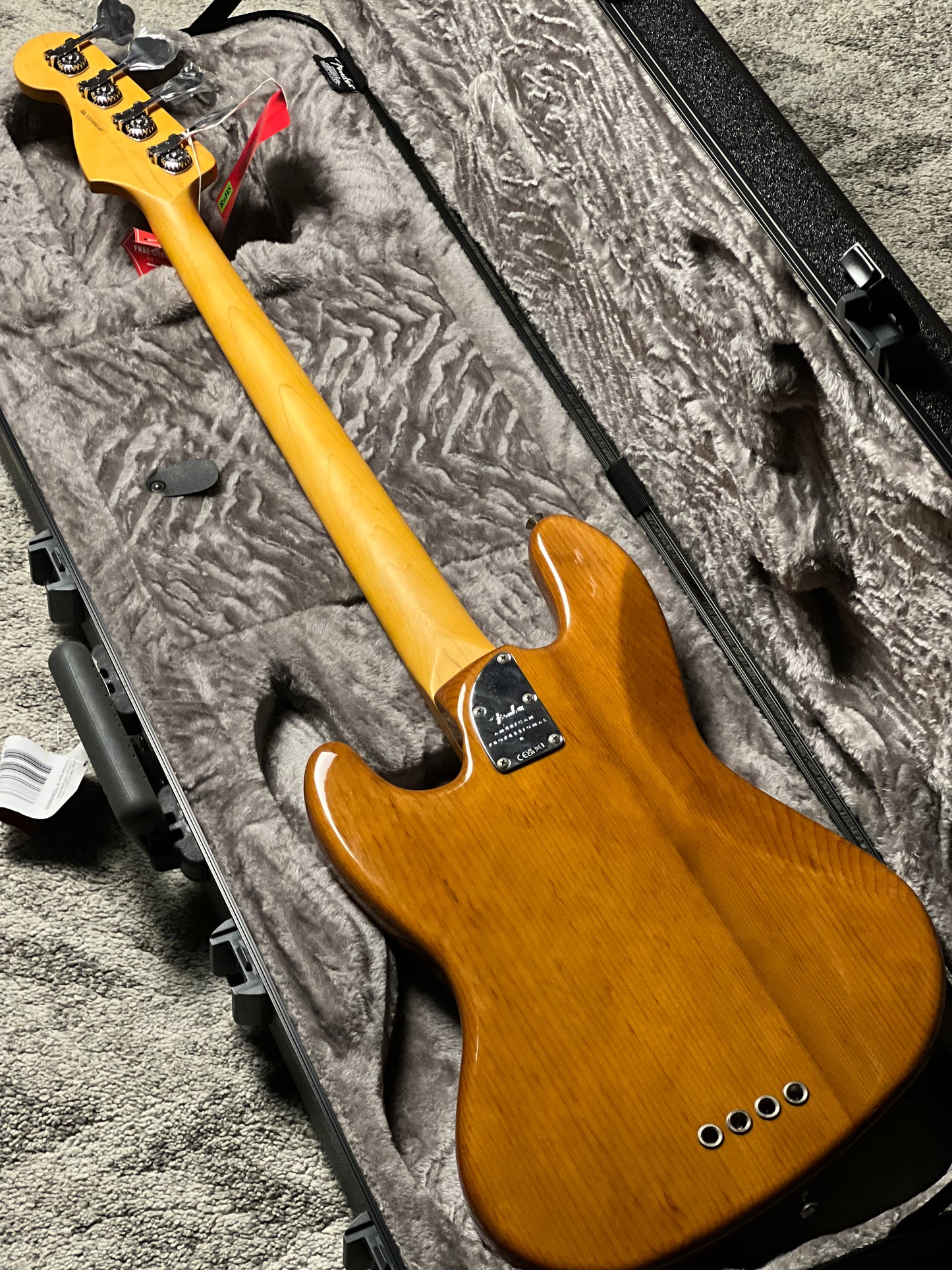 เบส Fender American Professional II Jazz Bass พร้อม Maple FB สี Roasted Pine