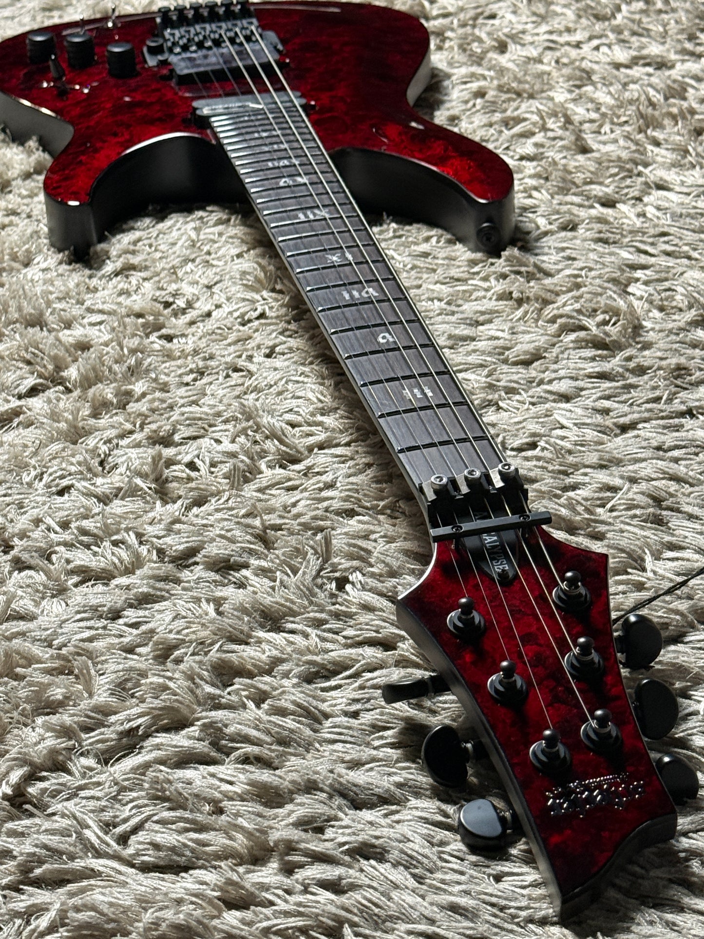 Schecter C-1 FR-S Apocalypse - รัชกาลแดง