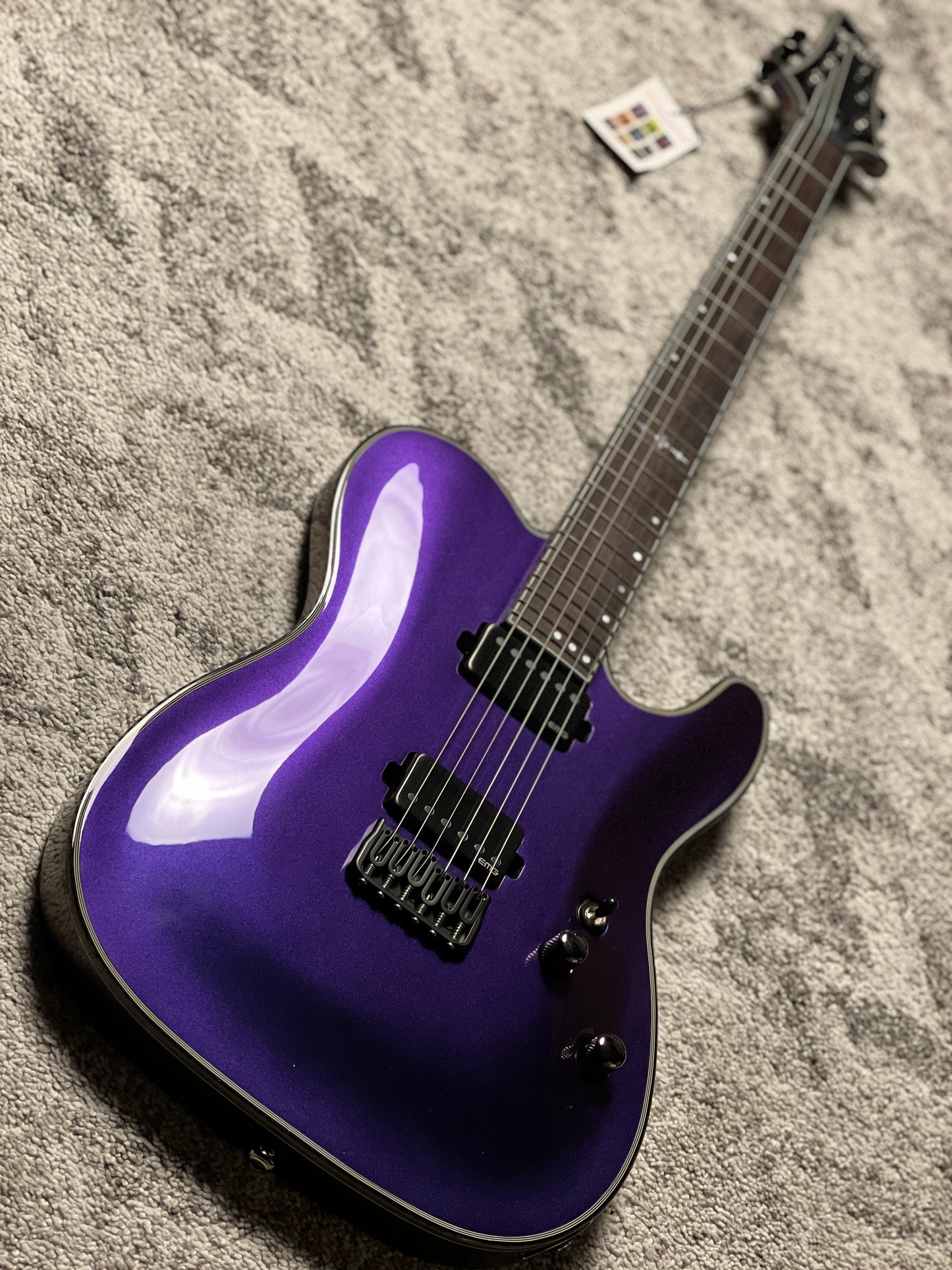 Schecter Hellraiser Hybrid PT Electric Guitar in Ultraviolet W23030441