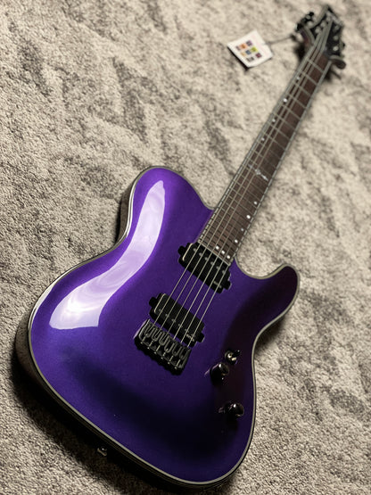 Schecter Hellraiser Hybrid PT Electric Guitar in Ultraviolet W23030441