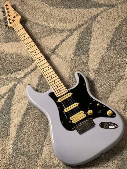 SLX Hawk Classic Essentials 22 HSS with Maple FB in Sonic Blue