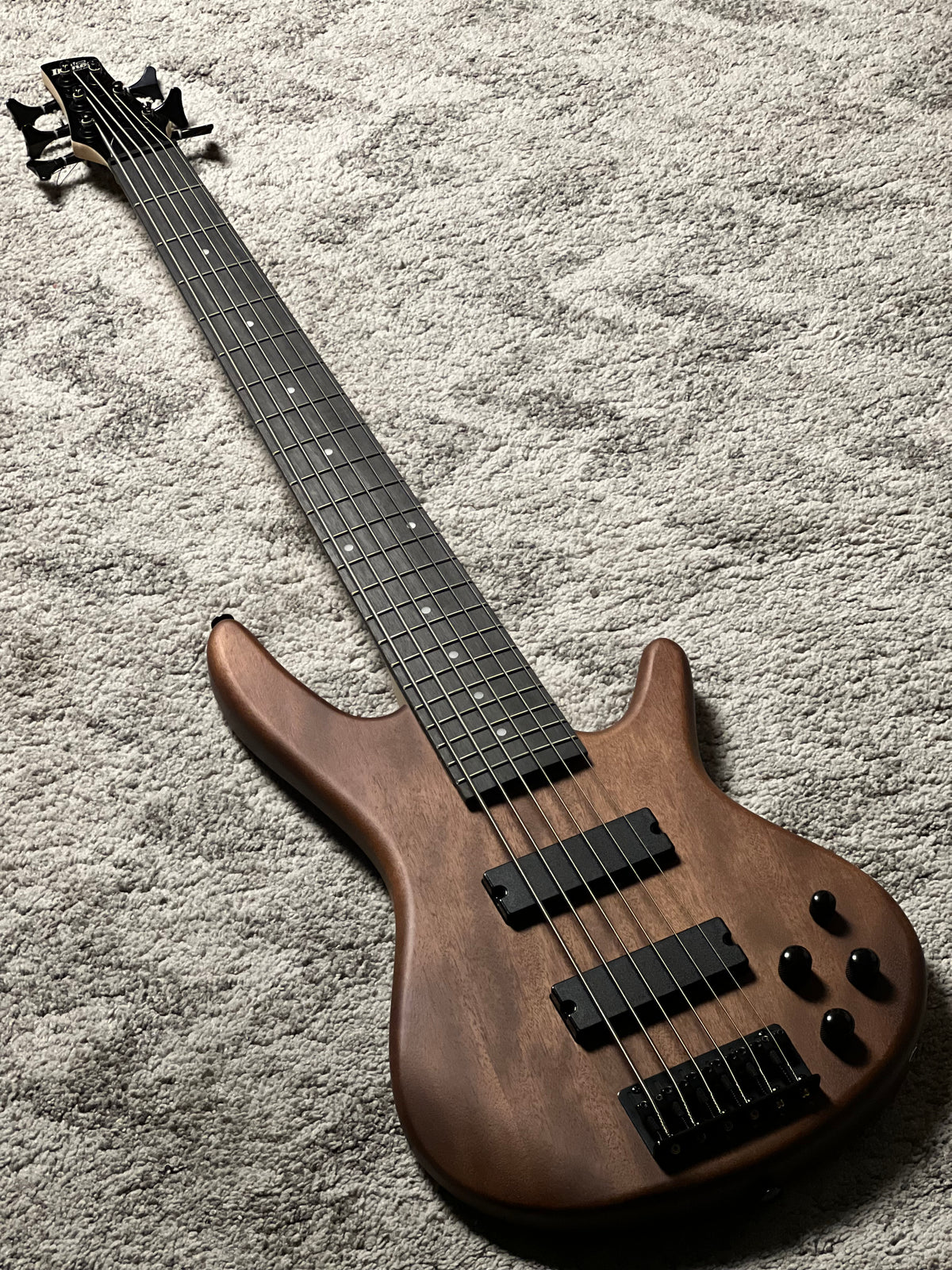 Ibanez GSR206B-WNF 6-String Bass Guitar in Walnut Flat