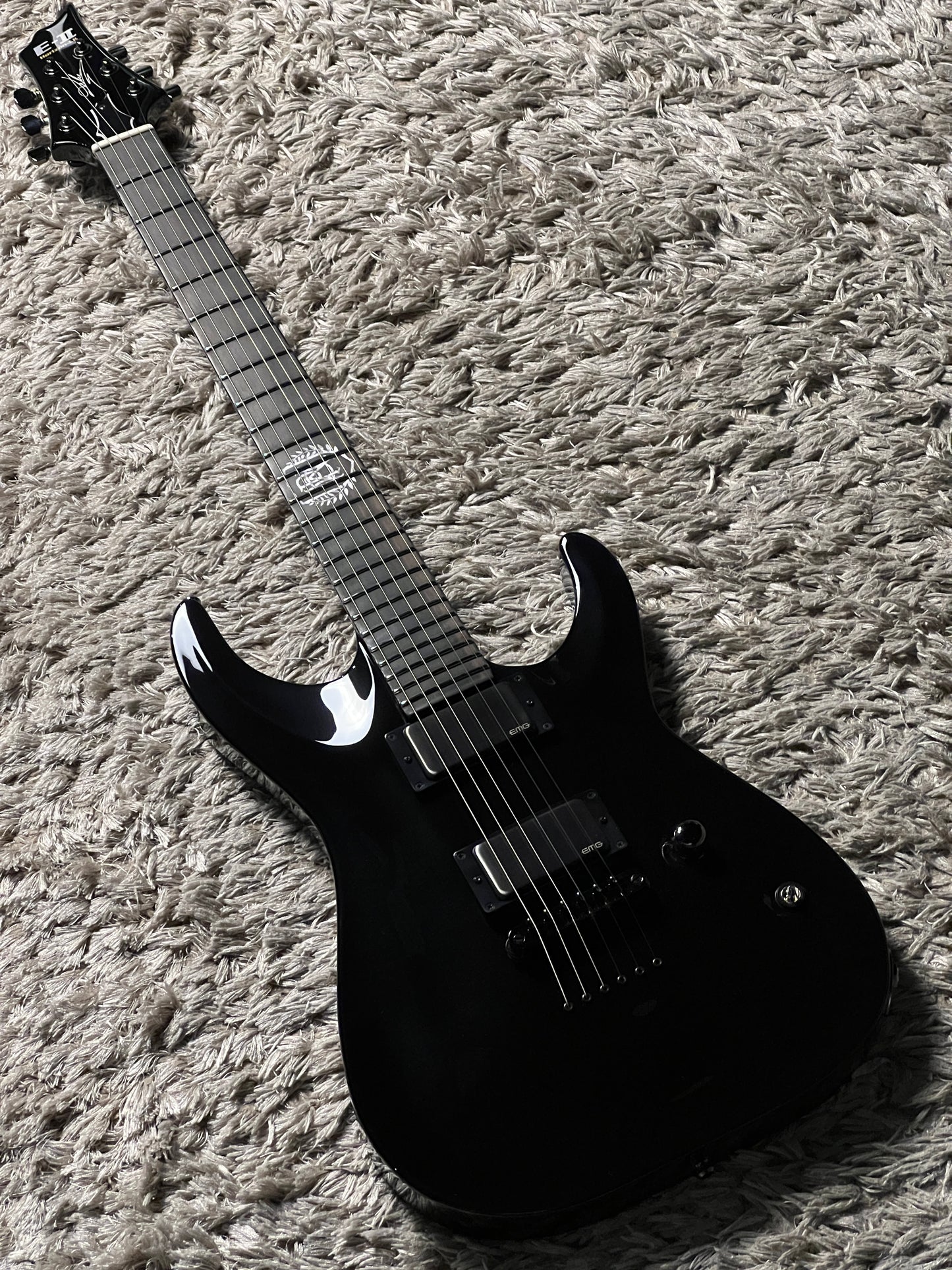 ESP E-II Luke Kilpatrick Signature In Black ES6693233