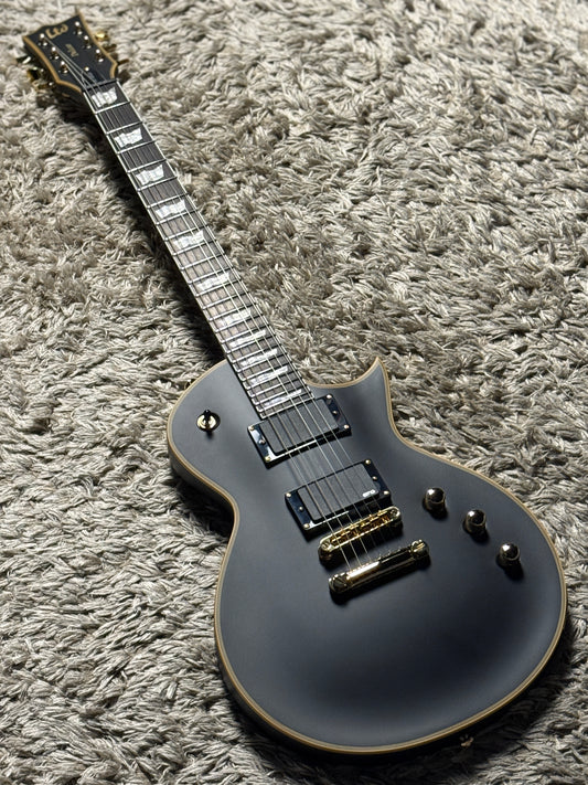 ESP LTD Deluxe EC-1000 with EMG in Vintage Black W25011897