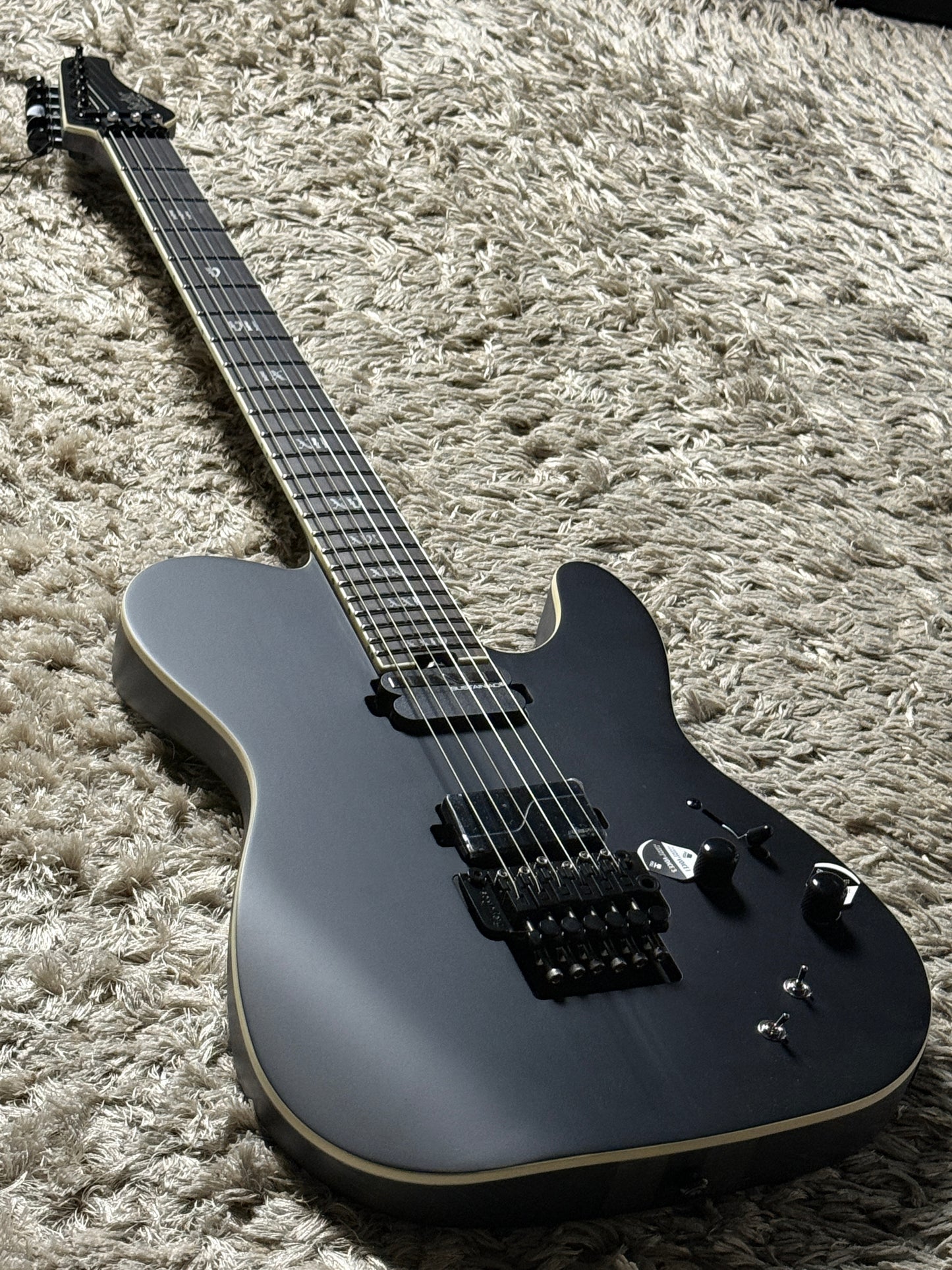 Schecter PT FR-S SLS Elite Evil Twin in Satin Black W26010893