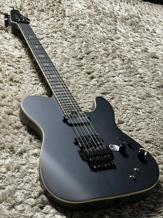 Schecter PT FR-S SLS Elite Evil Twin in Satin Black W26010893