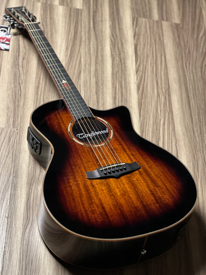 Tanglewood TWX6 CEK Winterleaf Exotic Ventian Cutway in Autumn Burst Gloss