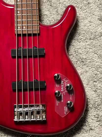 Cort Bass Action V Plus TR in Torino Red