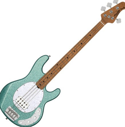 Sterling by Music Man Ray34 4-String Bass in Seafoam Sparkle