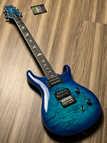 PRS SE Custom Quilt 24-08 in Lake Blue