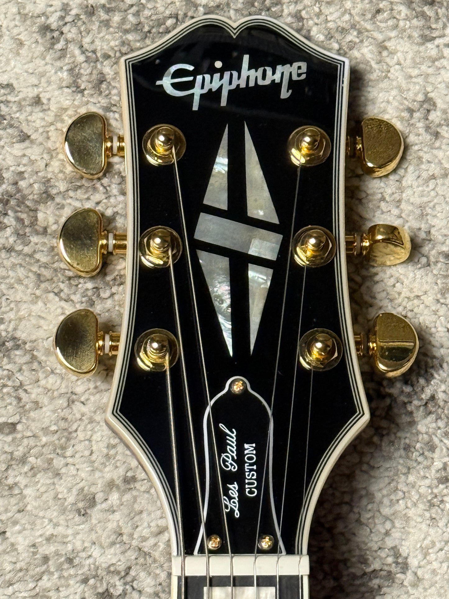 Epiphone Les Paul Custom Quilt in Iced Tea Burst
