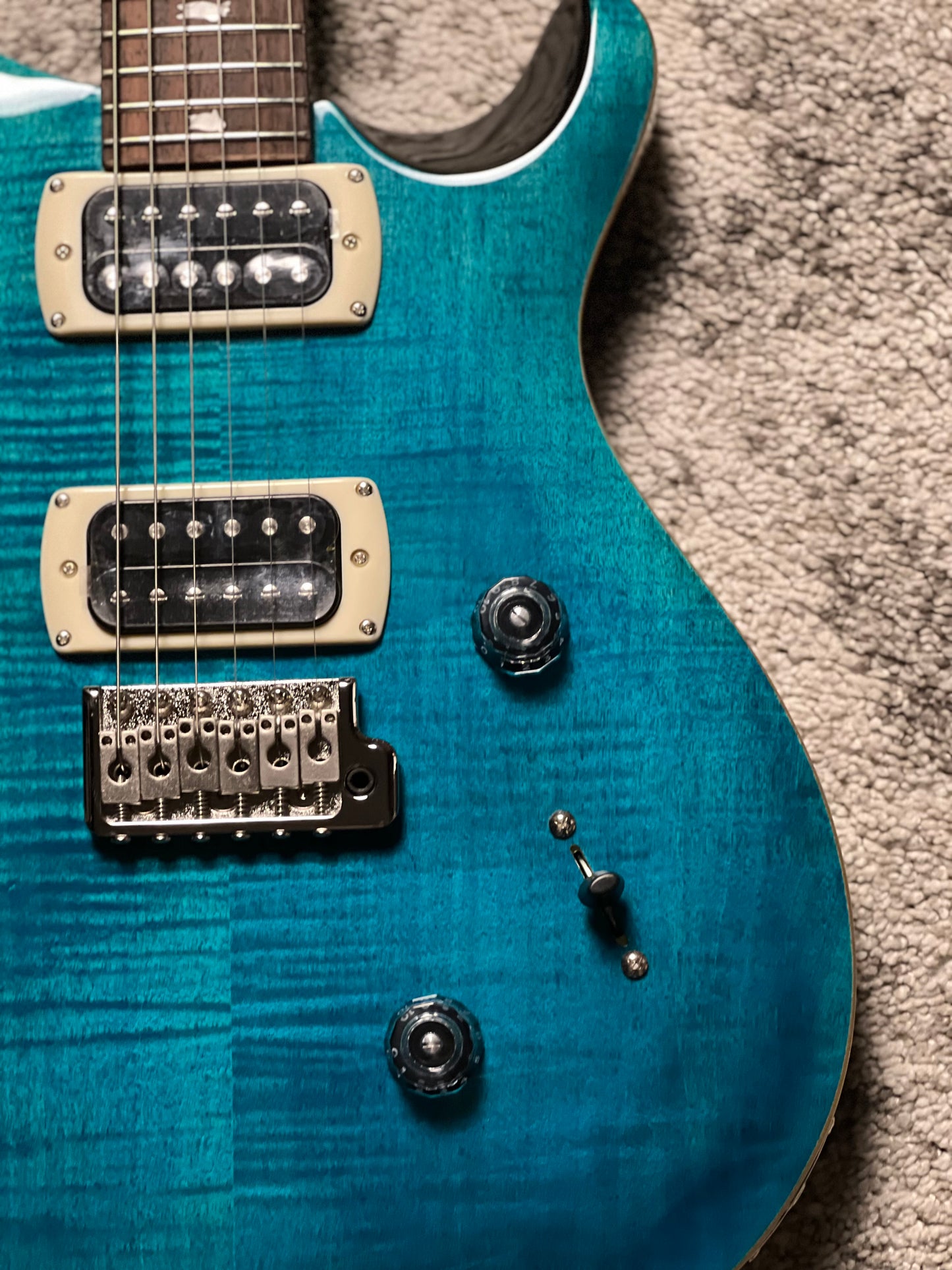 PRS SE CE 24 Custom in Blue Matteo