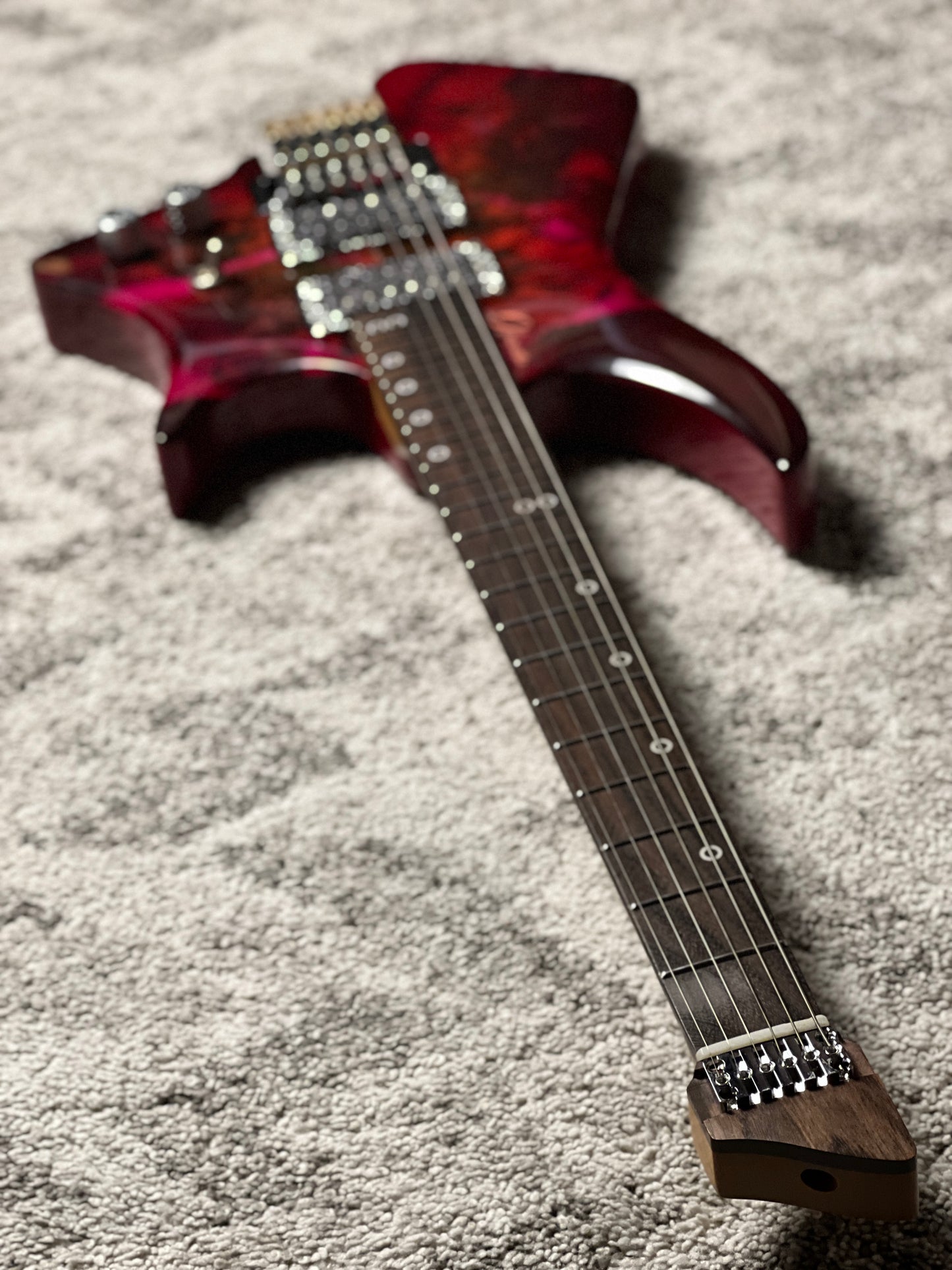 Dhatarattha Custom DHL in Cosmic Nebula Burl Top with RW FB Nafiri Special Run