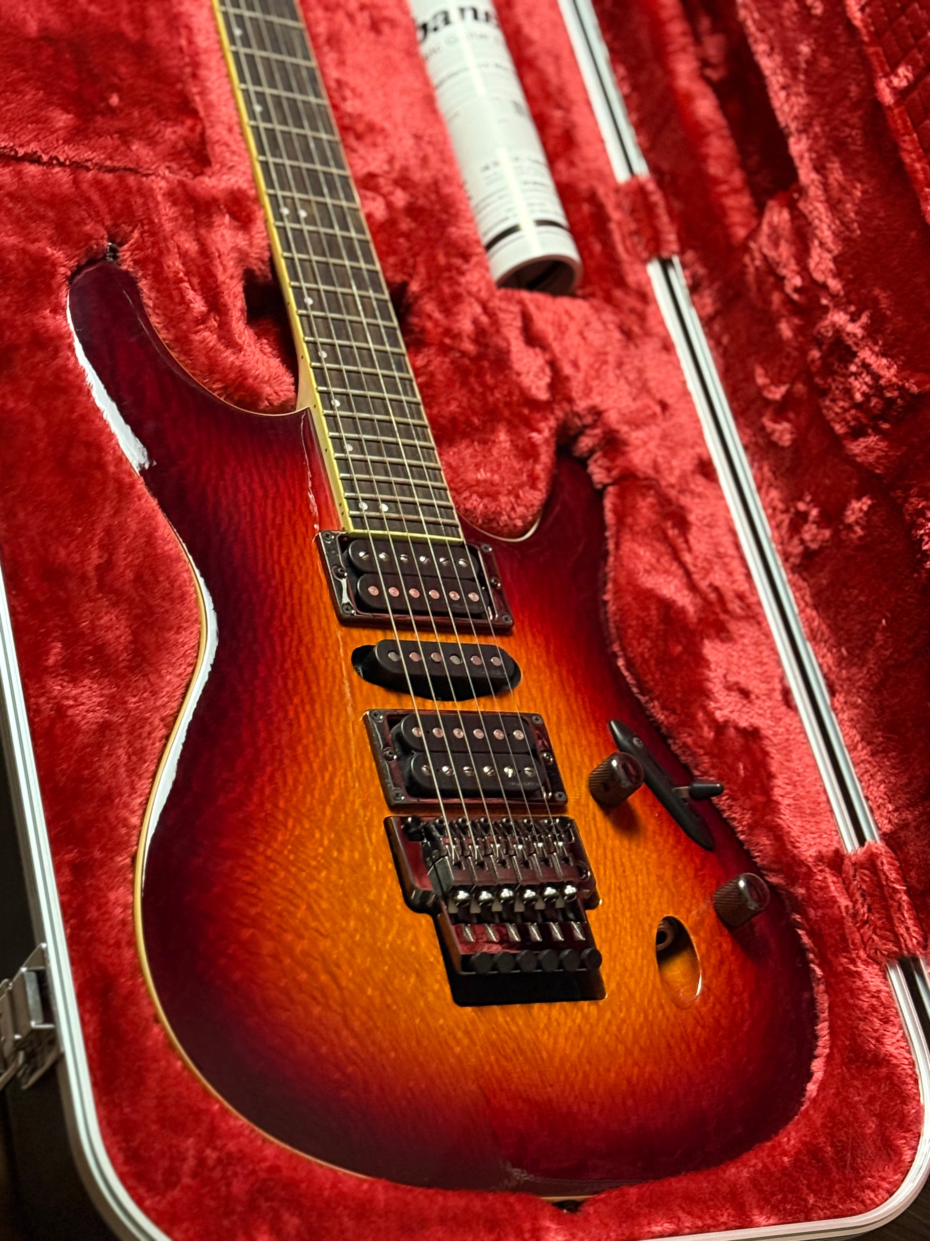エレキギター Ibanez prestige Ibanez Prestige S6570SK - Sunset Burst F2207034 – nafiriguitar.com
