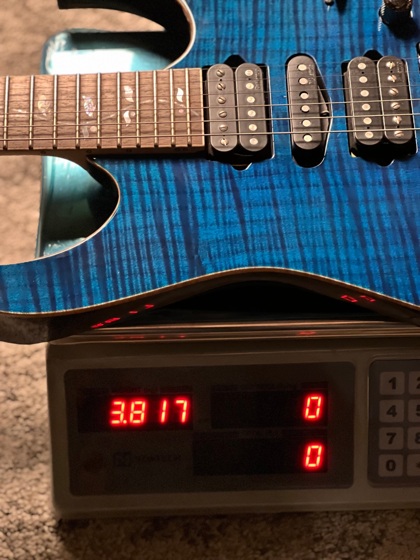 Ibanez RG8570-RBS w/Case in Royal Blue Sapphire F2429332