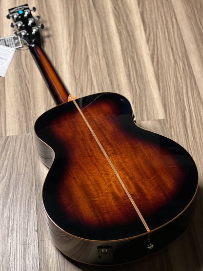 Tanglewood TWX1EK Winterleaf Exotic Mini Top Solid Spruce in Autumn Burst Gloss w/Bag