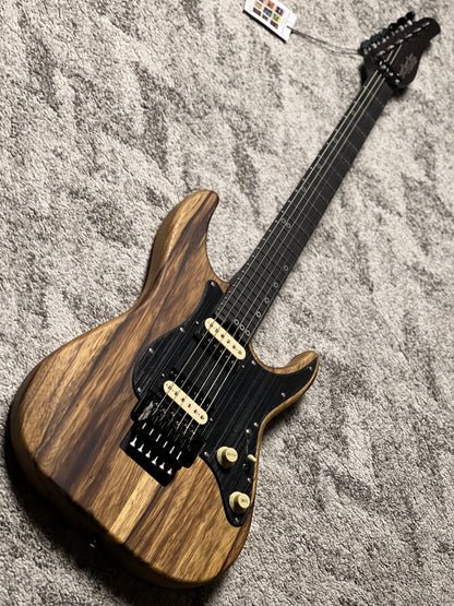 Schecter Sun Valley Super Shredder Exotic in Black Limba W26010860