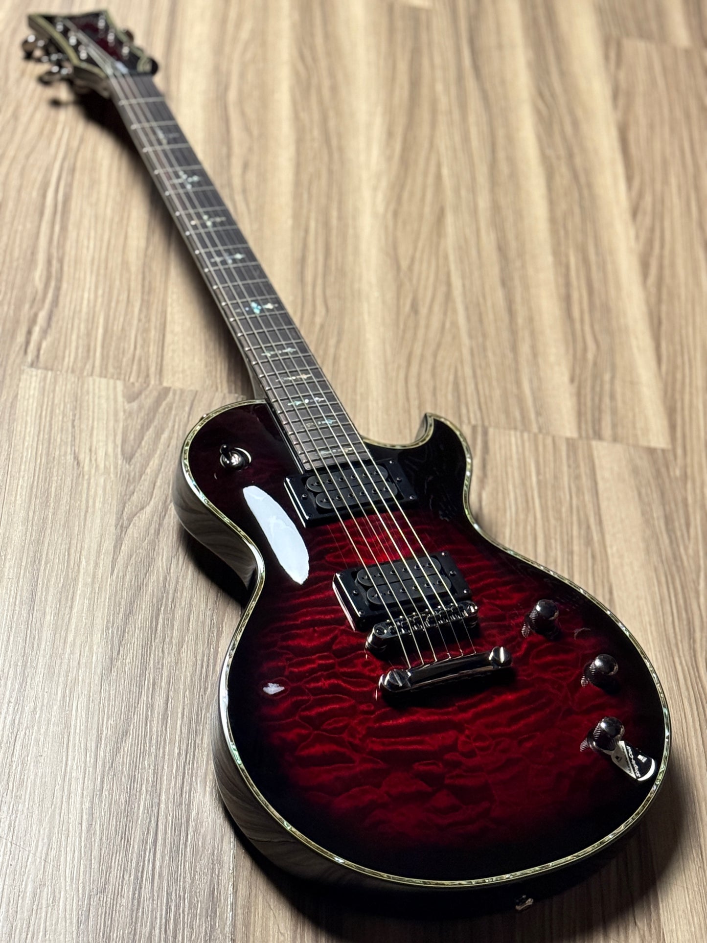 Schecter Hellraiser Solo-II Passive in Black Cherry W19040016