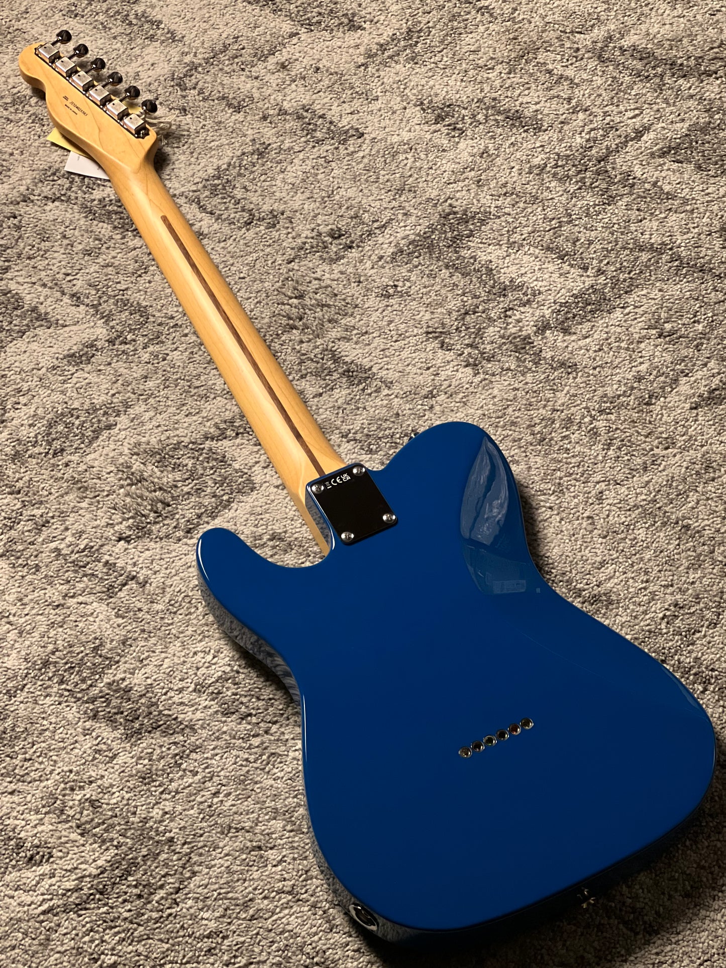 Fender Japan Hybrid II Telecaster with Maple FB in Forest Blue JD24025583