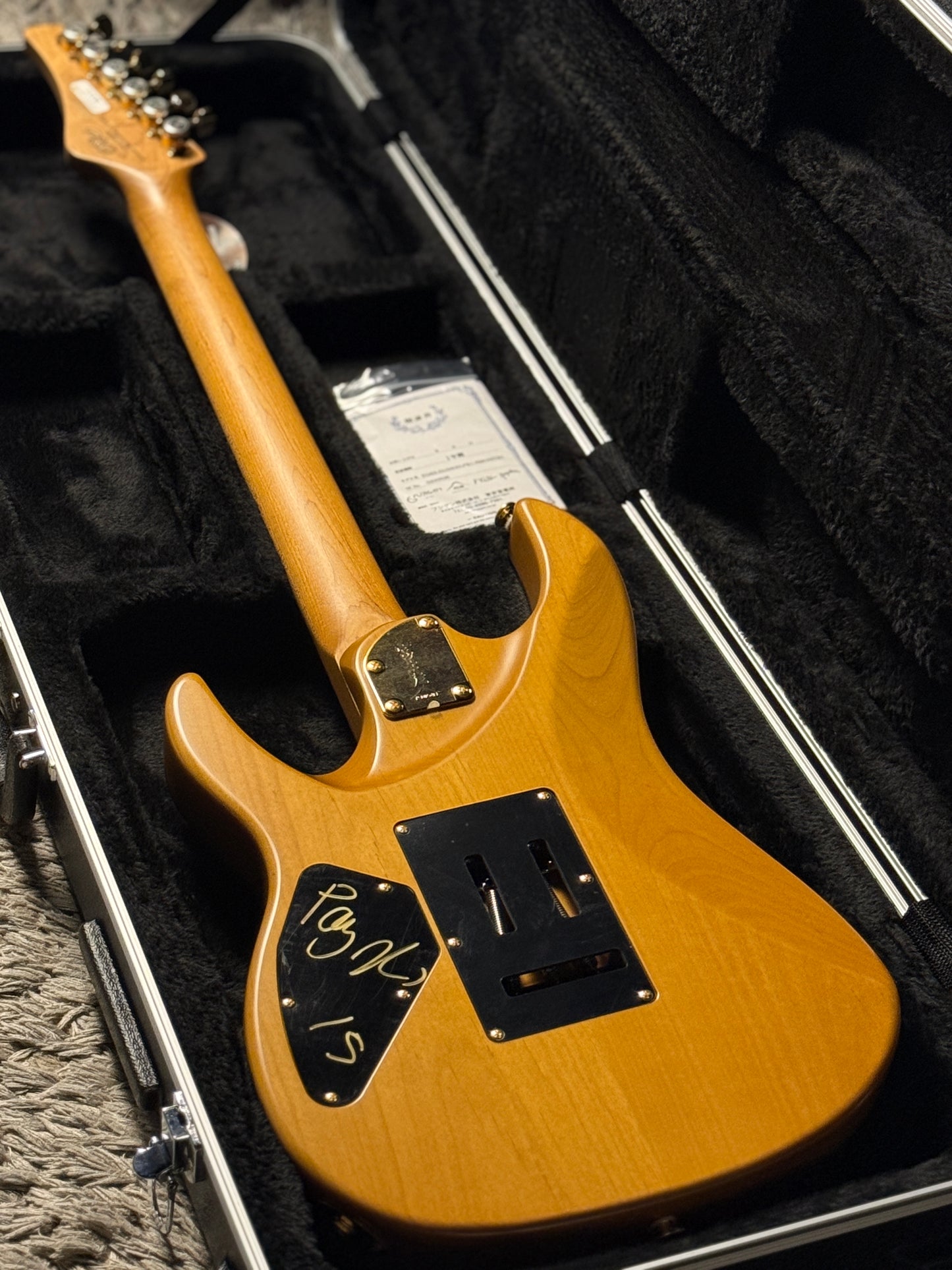 Fujigen FGN EOS2-DU24HH-PB1-RM in Vintage Natural Pay Burman Signature #15