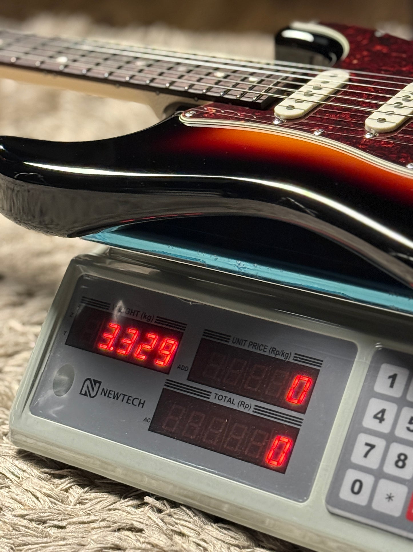 Saito S-622CS SSH Heritage with Rosewood in 3-Tone Sunburst with Tortoise PG 253034