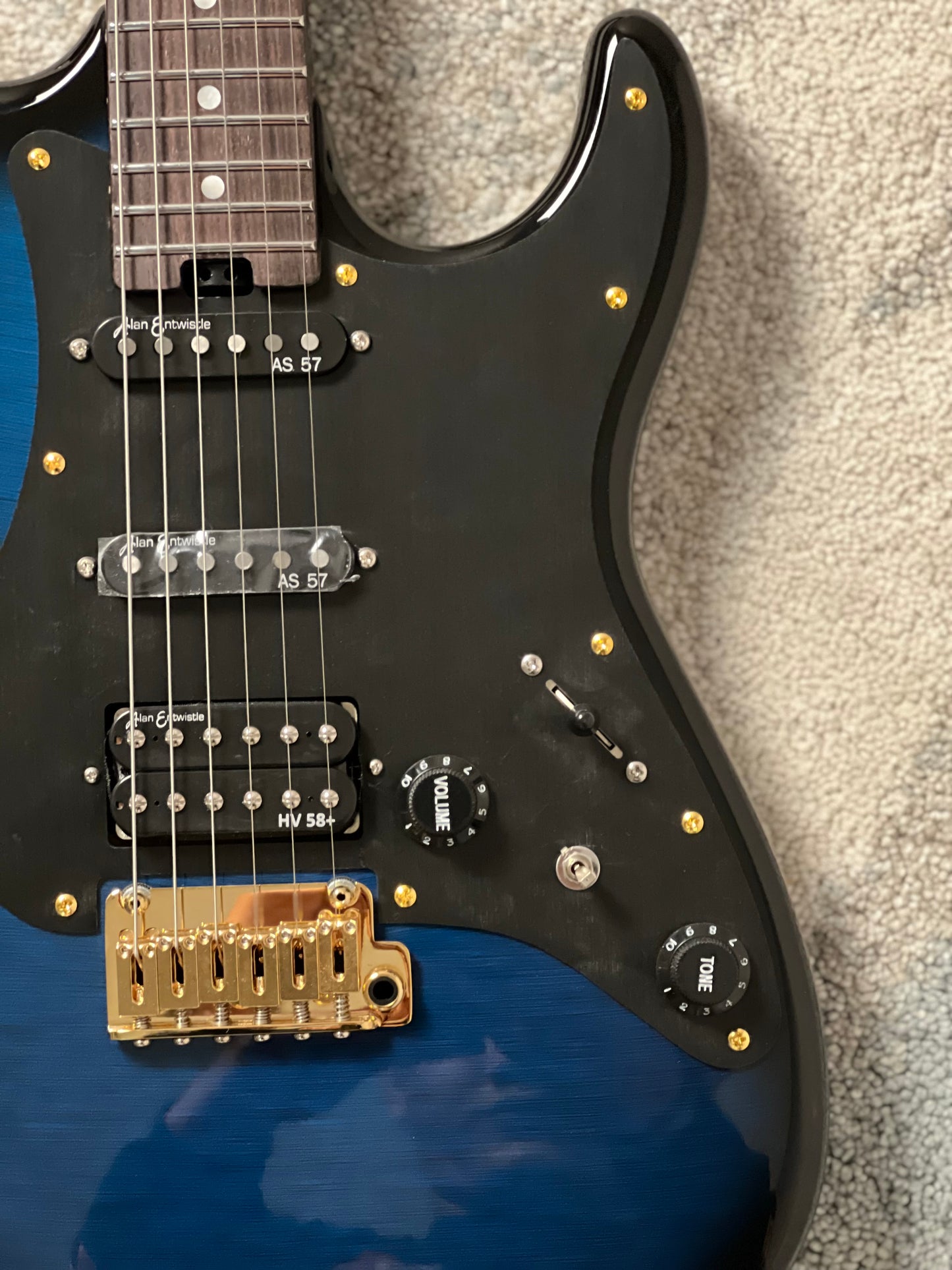 Soloking MS-2 Special Elite in Glitter Storm Blue Limited Edition