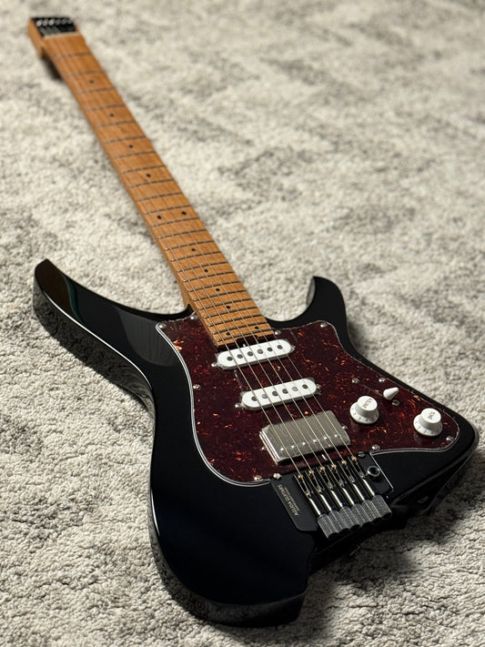 Aguda Musicboy Pro in Black with Tortoise Pickguard