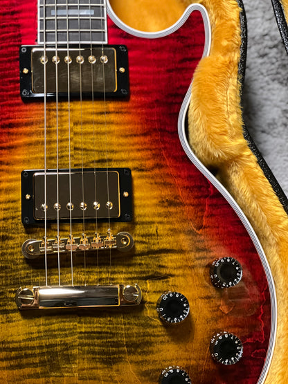 Gibson Custom Les Paul Axcess Custom Figured Top in Bengal Burst CS600464