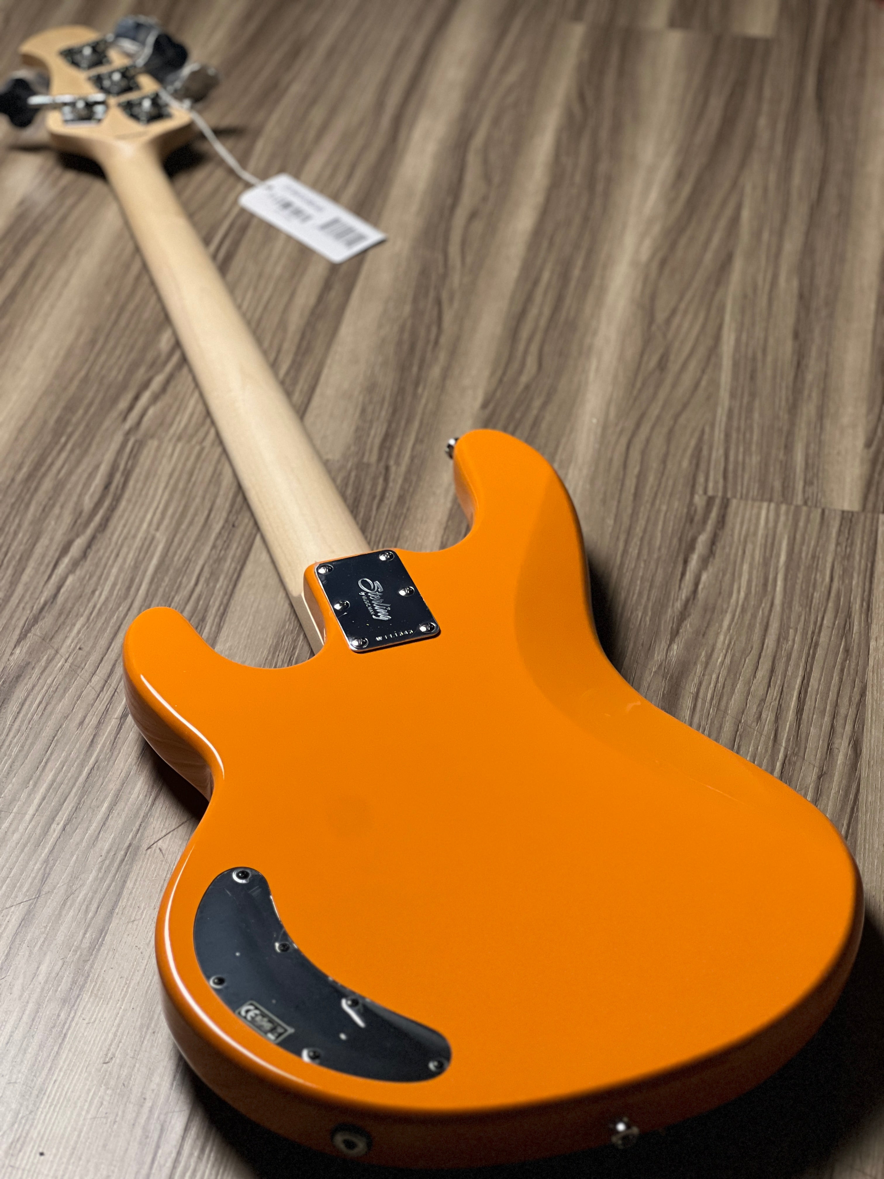 Sterling By Music Man StingRay RAY2 with Maple FB in Sunrise