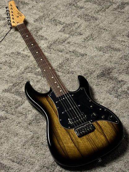 Fujigen FGN Odssey Series J Standard JOS2-TD-EW1-R/DMT in Dark Mocha Burst F230214