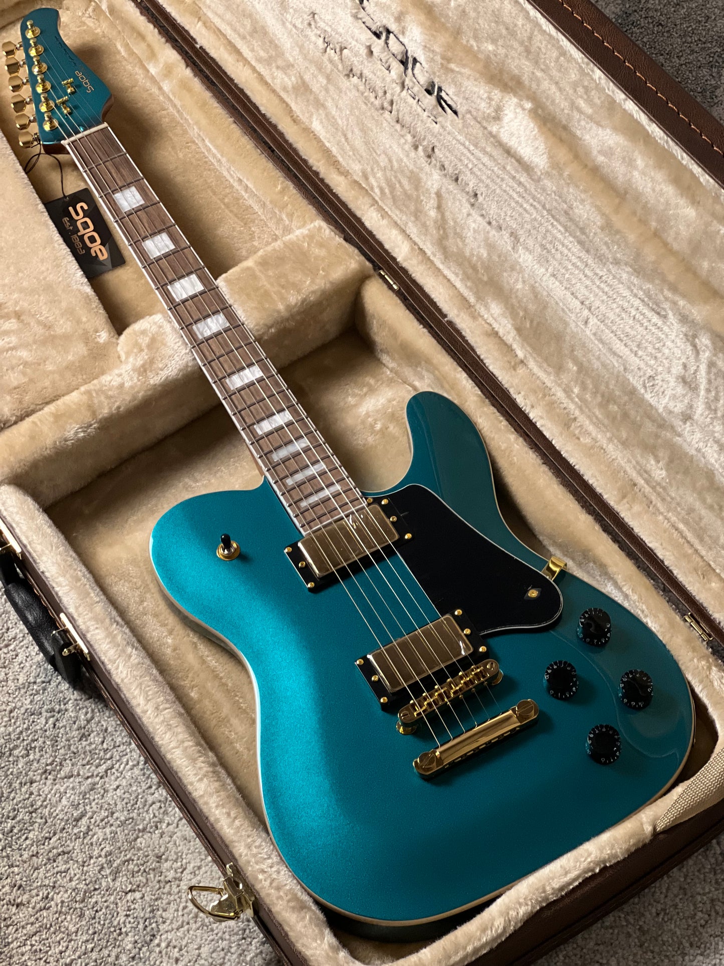 SQOE SETLP1100 Premium Caston Series Professional Limited Edition in Blue