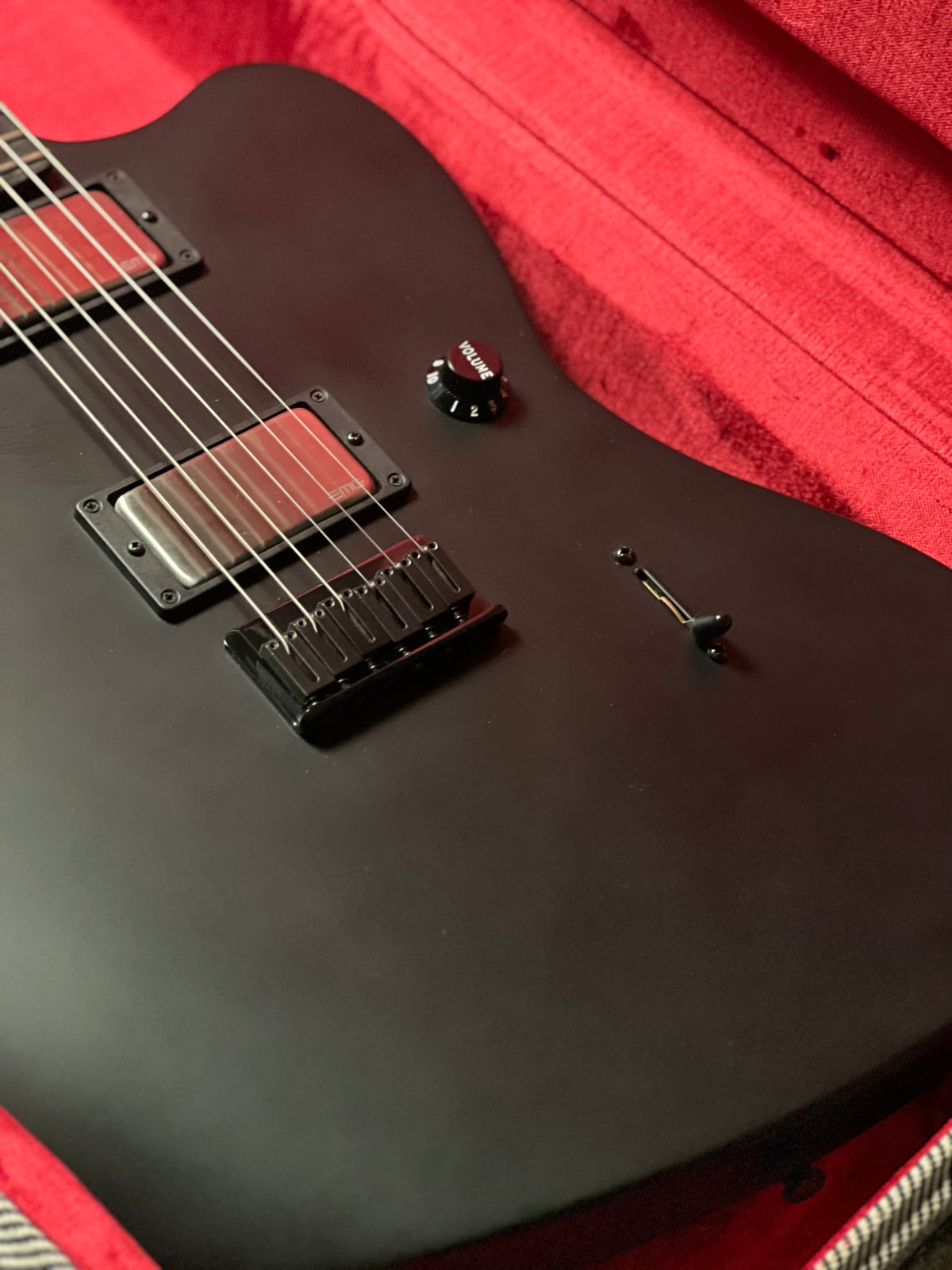 Fender Jim Root Jazzmaster - Flat Black with Ebony Fingerboard US23024212