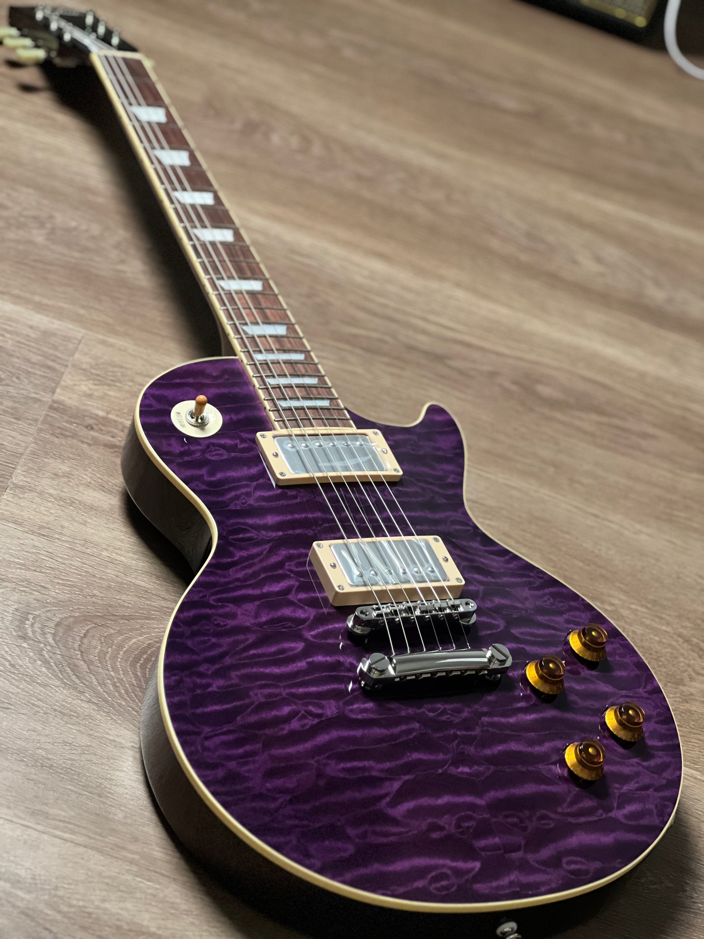 Tokai Love Rock Japan LS-101Q SPL in Seethru Purple 2450168