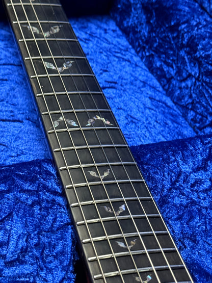 SLX Imperial 24 HH with 5A Solid Flame Top and Back in Galaxy Fade