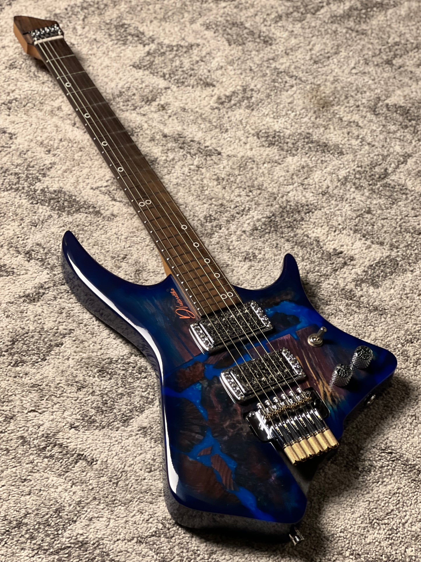 Dhatarattha Custom DHL in Island Burl Top with RW FB Nafiri Special Run