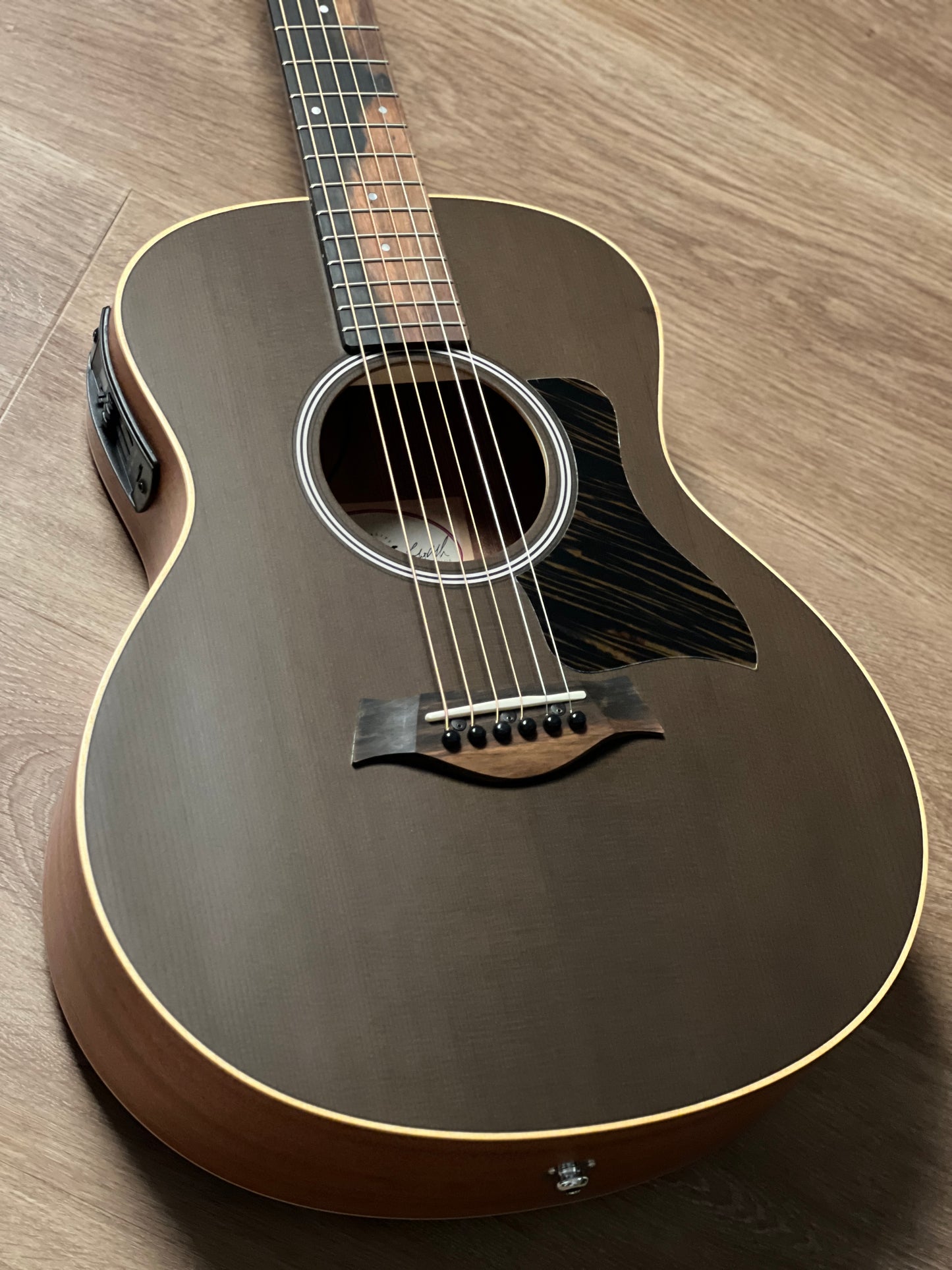 Taylor GS Mini-E Special Edition Acoustic Guitar w/Bag in Trans Black