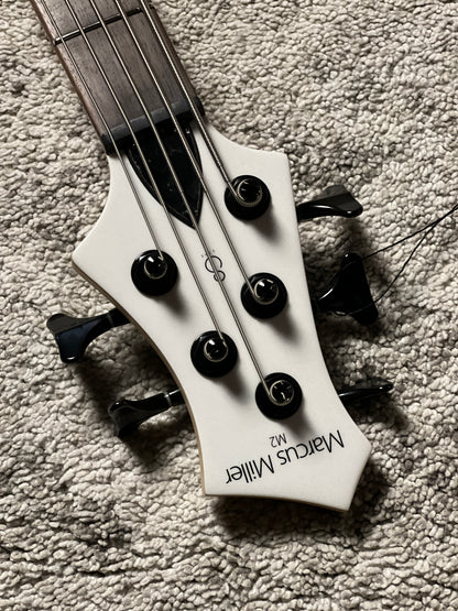 Sire Marcus Miller M2 5 String 2nd Gen Electric Bass in White Pearl